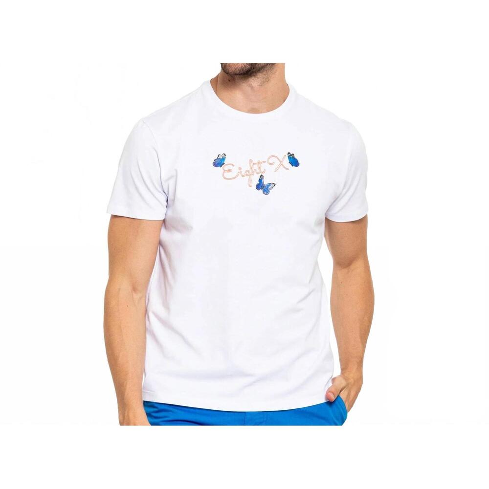 NEW EIGHT X the meadow 8x street t-shirt in white